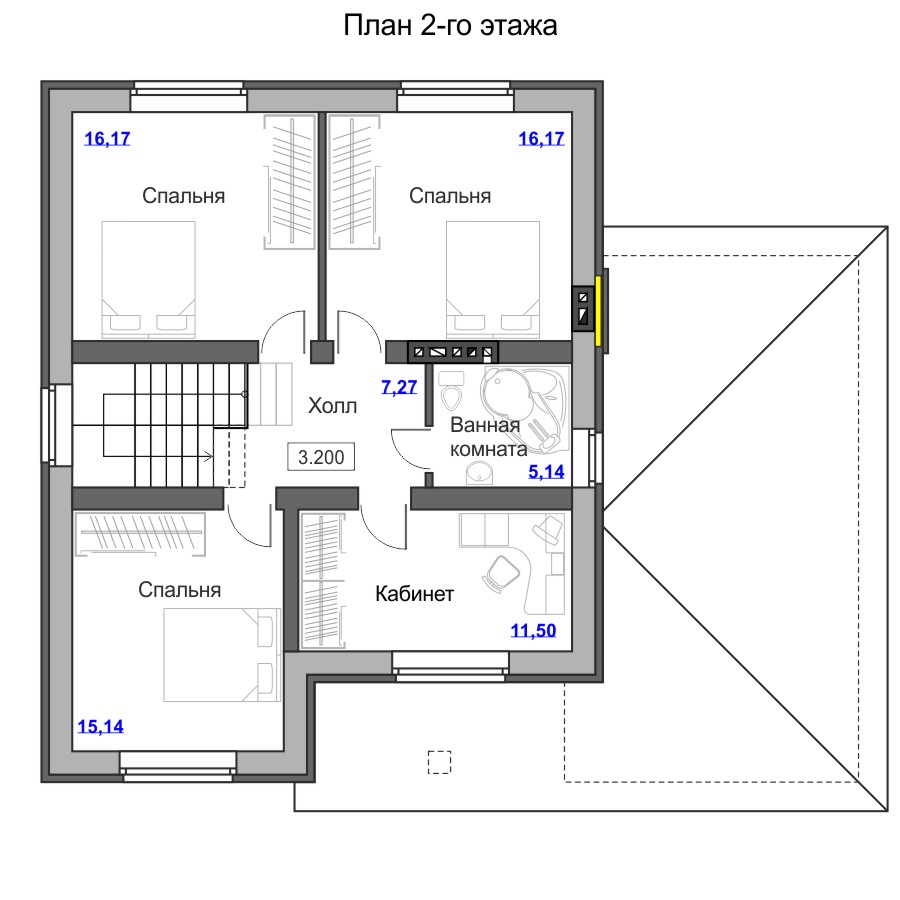 План 2-го этажа